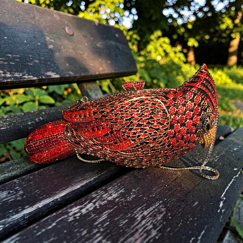 Cardinal clutch evening bag - evening,